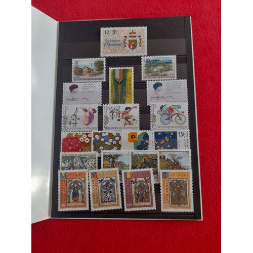 Timbres Neufs - Liechtenstein 1996 - Année Complète