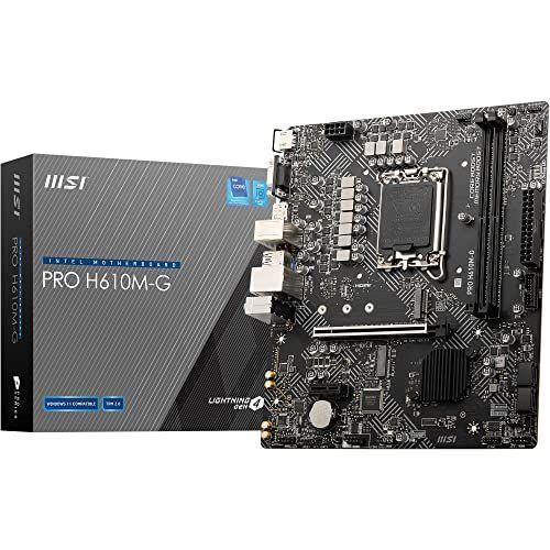 Msi Pro Pro H610m-g H610 (null-version)