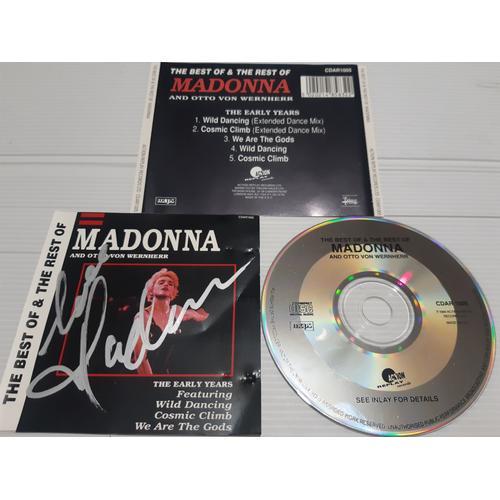 Madonna Cd The Best Of Autographe