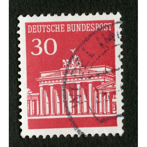 Timbre Oblitéré Deutsche Bundespost, 30