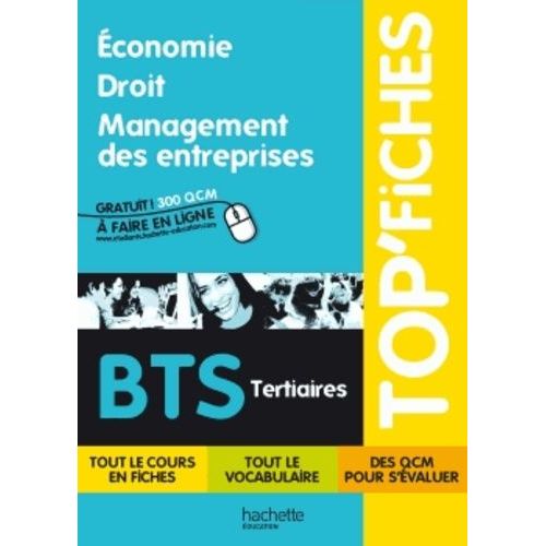 Economie, Droit, Management Des Entreprises Bts Tertiaires
