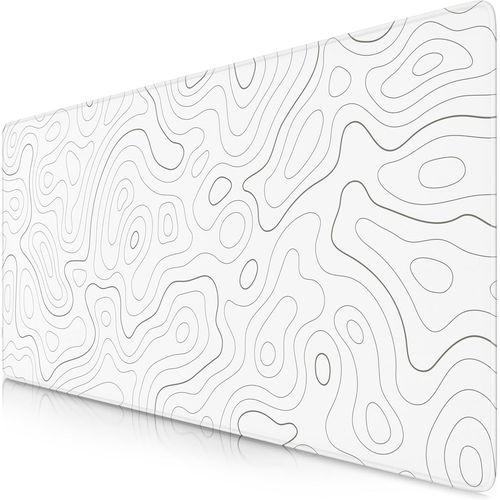 Tapis de Souris Gaming XXL 900x400mm, Mouse Pad Mat, sous-Main Bureau Gamer Extra Large en Tissu, Base antidérapante, Haute précision et Vitesse, pour Souris claviers Roccat Razer Logitech.[F720]