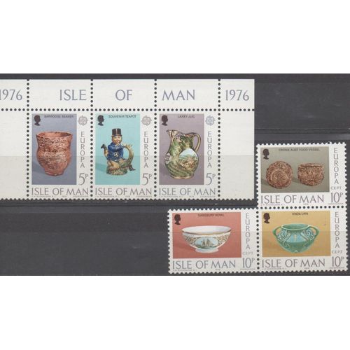 Ile De Man Timbres Europa 1976