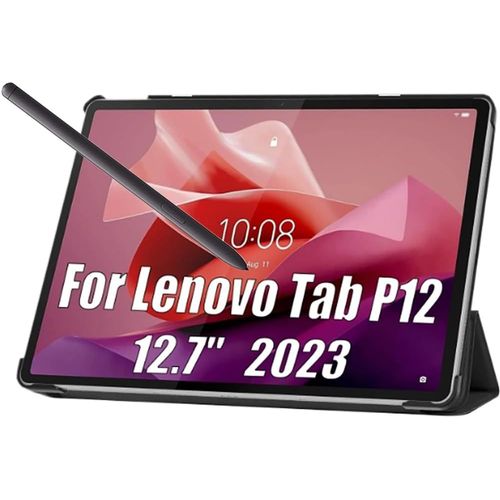 Lot De 2 Films De Protection D'écran Paperlike Pour Lenovo Tab P12 En Papier Pet Mat Pour Dessiner, Écrire Et Prendre Des Notes, Anti-Reflets, Anti-Traces De Doigts.[S1502]