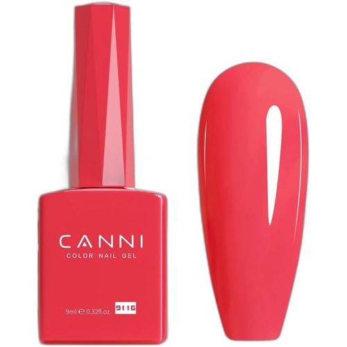 Vernis À Ongles Gel Semi Permanent Rouge Corail Coral Red Gel Polish Nail Gel Uv Soak Off Vernis Manucure 