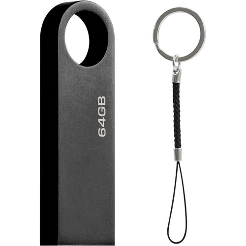Clé USB 64 Go, Portable Clef USB 64 GB avec Crochet Pen Drive USB Flash Drive 64GB pour Ordinateur Portable/PC/Voiture etc.[F1015]