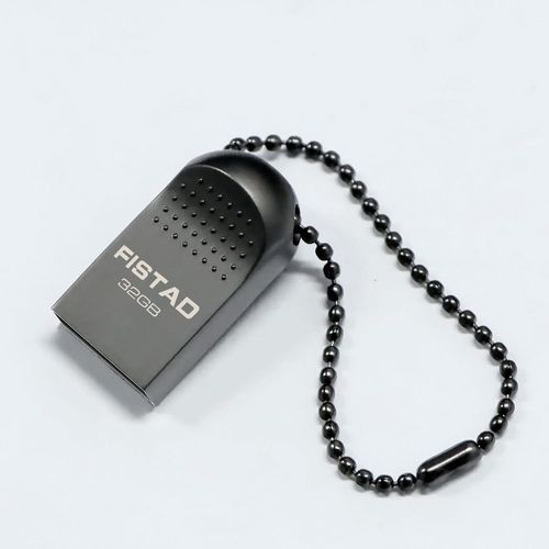 Clé USB 32 Go USB 2.0 Flash Drive Métal USB 32Go Mini Mémoire Stick Portable(Noir).[F104]