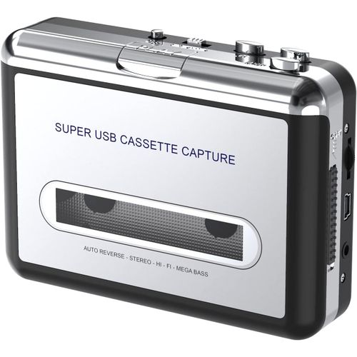 Numérique maintenant.-Convertisseur USB Cassette à lecteur MP3 numérique avec PC (Jack 3,5 mm)..[T22]