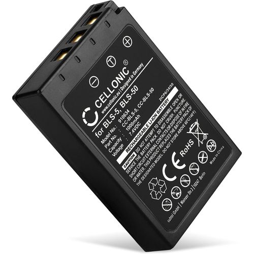Batterie BLS-5,BLS-50 Compatible avec Olympus Om-D E-M10 Mark II,III,IV,Pen E-P3,E-PL6,E-PL7,E-PL8,Stylus 1 7.2V-7.4V 1000mAh.[X54]