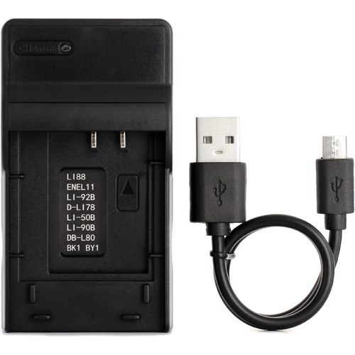 LI-50B USB Chargeur pour Olympus D-750,SH-21,SP-800UZ,SP-810UZ,SP-815UZ,Stylus 1010,1030SW,SZ-12,SZ-14,Tough TG-2,VR-340,VR-350,XZ-1 Caméra et Plus.[X849]