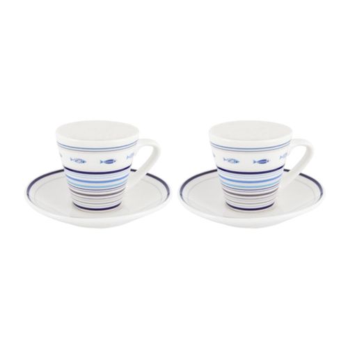 Duo De Tasses À Expresso Rose Des Vents