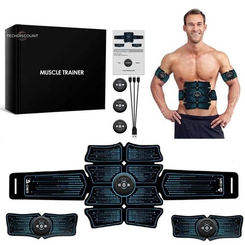 Appareil Fitness - Td® - Ceinture Abdominale - Électrostimulation - Musculation - Relaxation Musculaire