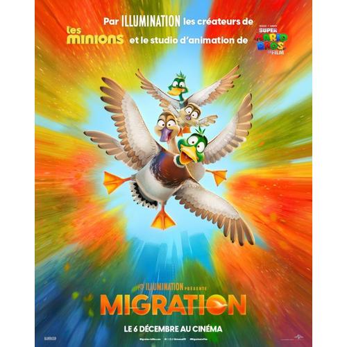 Affiche officiel cinema du film MIGRATION gf