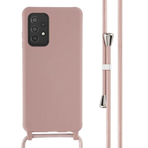 Imoshion Ï»¿Coque En Silicone Avec Cordon Samsung Galaxy A52(S) (5g/4g) Sand Pink