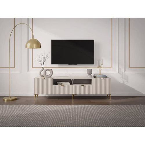 Meuble Tv Effet Bois Beige