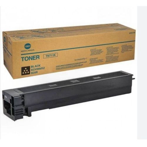 Toner noir Konica Minolta pour Bizhub C654 / C754 (TN711K) Réf. A3VU450