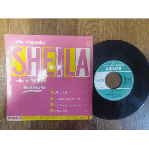 Ep-Sheila ‎–Elle S'apelle - 45t Vinyle