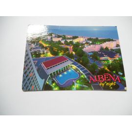 Bulgarie Carte Couleur Ville Albena By Night De 2011 Tbe Ecrite Voyager