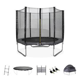 Trampoline rond, avec filet, Kangui, 250, trampoline extérieur, jardin
