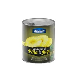 Ananas Tranche Au Jus - 4/4 - Boîte 825g
