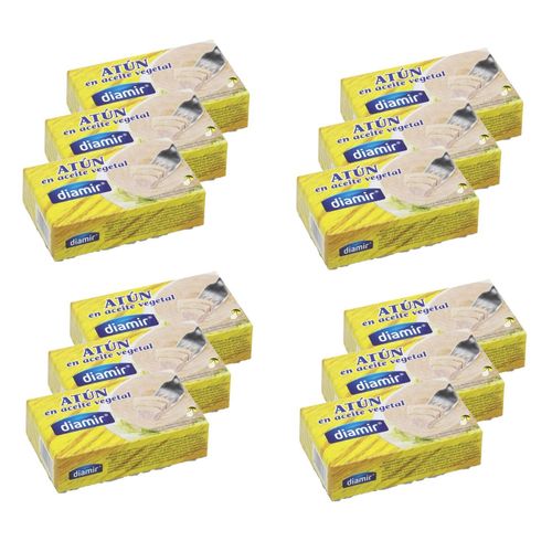 Lot 12x Thon À L'huile - Boîte 110g