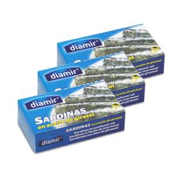 Lot 20x Sardine à l'huile de soja - Boîte 125g