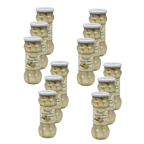 Lot 12x Asperge Blanche Extra - Bocal 330g