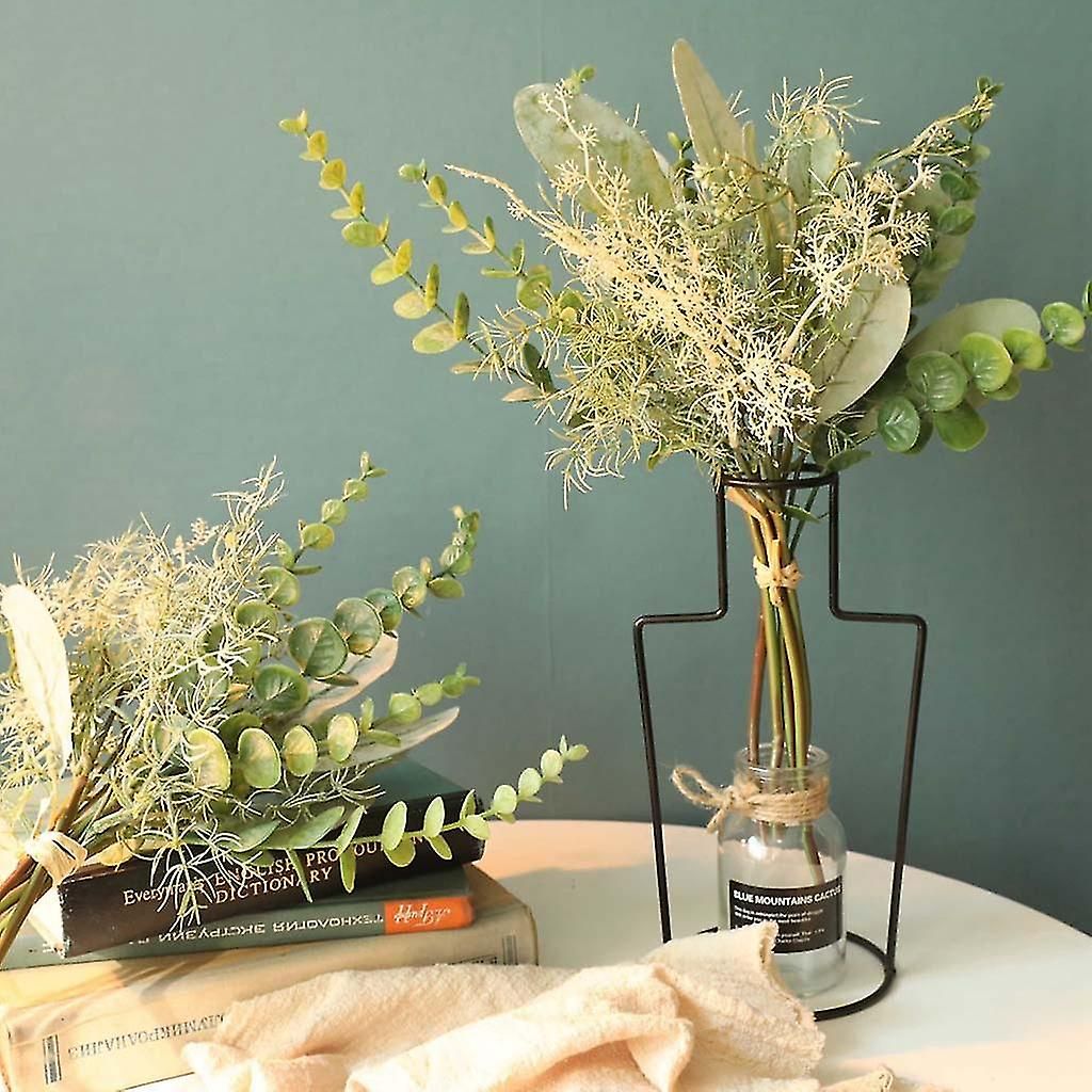 Feuille artificielle plante florale branche d'arbre vert mar... - 4
