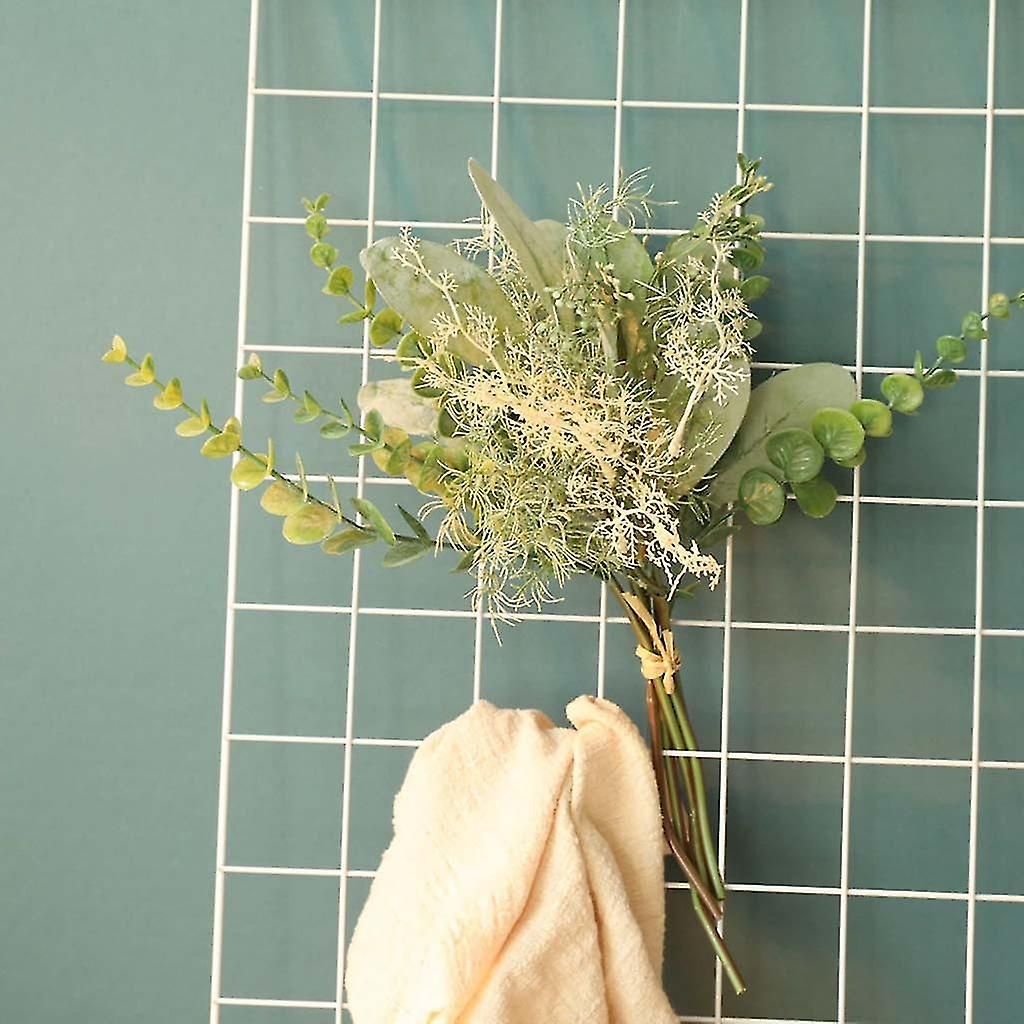 Feuille artificielle plante florale branche d'arbre vert mar... - 5