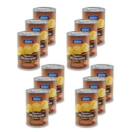 Lot 12x Demi Pêches Au Sirop - Boîte 420g