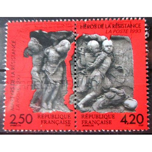 1993. P2813a: Martyrs Et Héros De La Résistance.