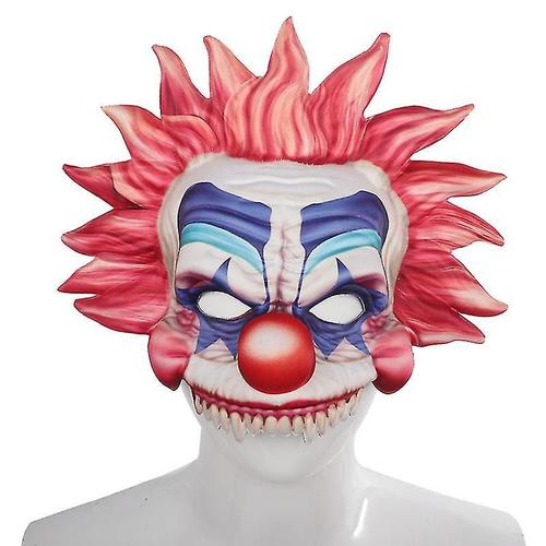 Halloween Clown Masque Commerce Extérieur Créatif Ambiance Européenne Et Américaine Habiller Cospla Performance Accessoires Masque Décoratif HDA18021B