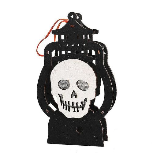 Nouveau Accessoires de déguisement d'halloween Led lumineux jack-o-lanterne Halloween lampe à huile Portable Costumes d'halloween crâne citrouille