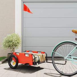 Remorque vélo avec bâche, remorque de transport cargo pour vélo