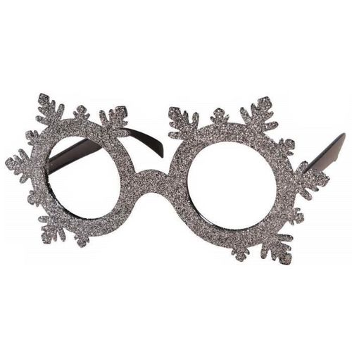 Lunettes De Noël Flocons Argentés - Ptit Clown - Adulte - Garantie 2 Ans