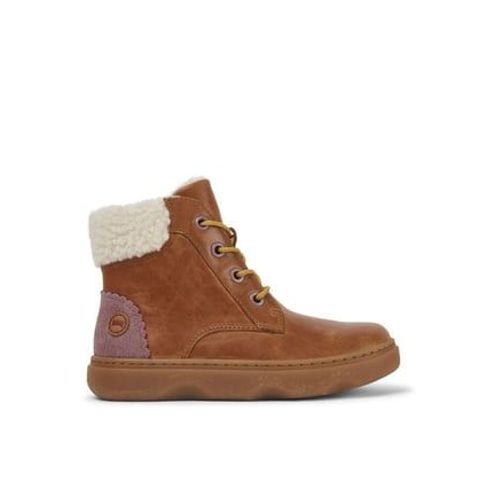 Camper Bottines Cuir Kido Kids Marron