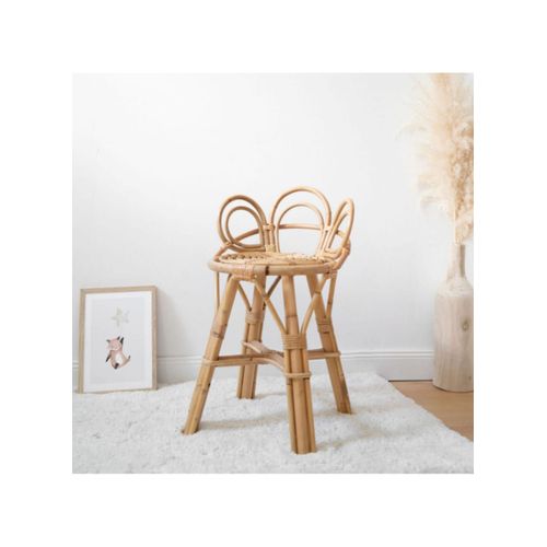 Tabouret Enfant En Rotin
