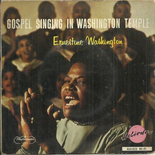 Ernestine Washington & Brother Miller And The Milleraires : Gospen Singing In Washington Temple Jesus Spells Jesus, Holdin' On / I Know The Lord Will Make A Way