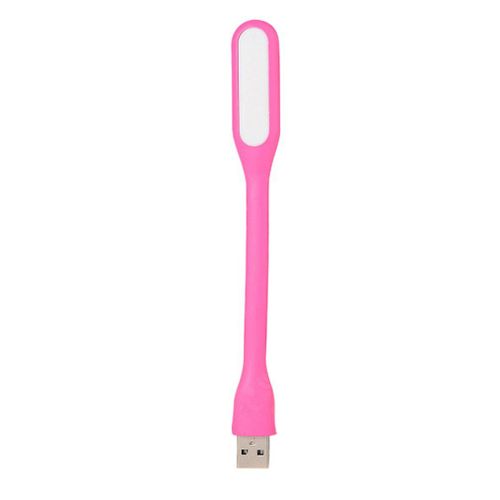 Mini lampe LED USB portable,veilleuse flexible,super lumineuse,lampe de livre,lampe de lecture pour banque d'alimentation,PC,ordinateur portable,ordinateur portable,drop sunshine - Type Rose