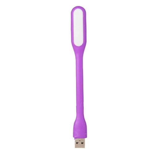 Mini lampe LED USB portable,veilleuse flexible,super lumineuse,lampe de livre,lampe de lecture pour banque d'alimentation,PC,ordinateur portable,ordinateur portable,drop sunshine - Type Violet