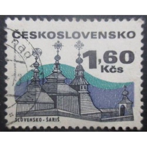 Tchecoslovaquie N°1832 Eglise Oblitéré