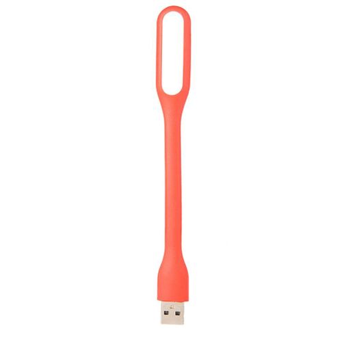 Mini lampe LED USB portable,veilleuse flexible,super lumineuse,lampe de livre,lampe de lecture pour banque d'alimentation,PC,ordinateur portable,ordinateur portable,drop sunshine - Type orange