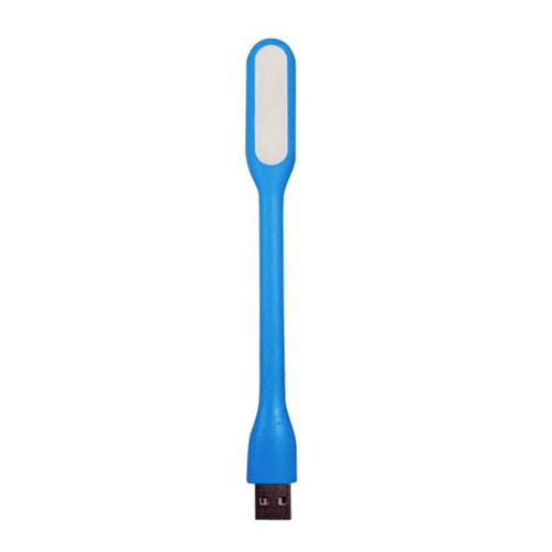 Mini lampe LED USB portable,veilleuse flexible,super lumineuse,lampe de livre,lampe de lecture pour banque d'alimentation,PC,ordinateur portable,ordinateur portable,drop sunshine - Type Bleu