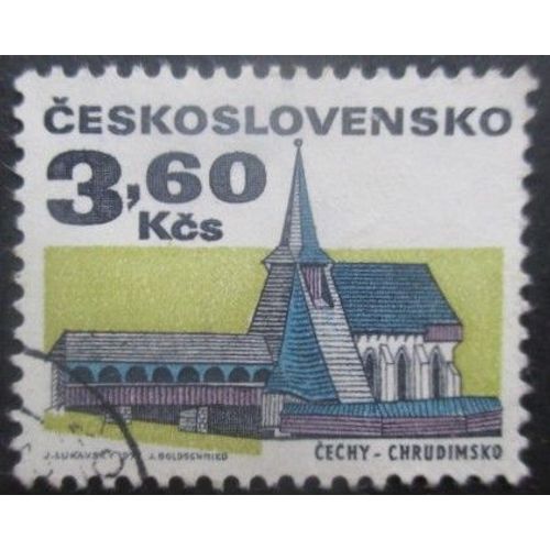 Tchecoslovaquie N°1835 Eglise Oblitéré