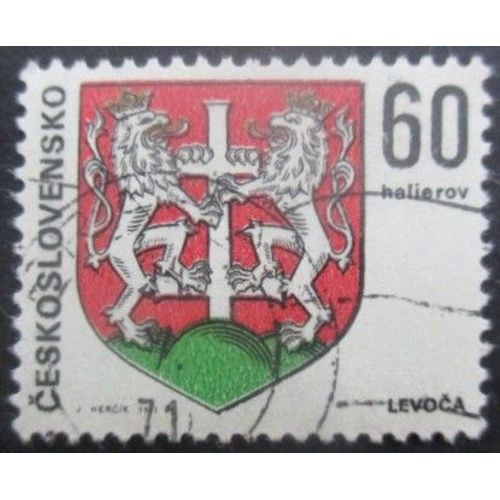 Tchecoslovaquie N°1844 Armoirie De Levoca Oblitéré