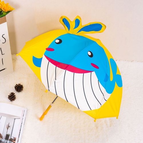 Parapluie De Dessin Pour Enfants,Parapluie De Princesse Mignon,Stéréoscopique 3d,Garçons Et Filles,Conception De - Gris Clair