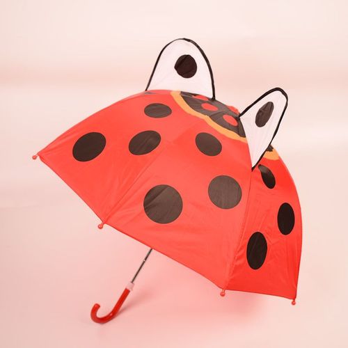 Parapluie De Dessin Pour Enfants,Parapluie De Princesse Mignon,Stéréoscopique 3d,Garçons Et Filles,Conception De - Kaki Foncé