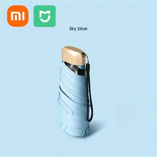 Mini Parapluie Capsule,Protection Uv,Ultra Observateur,Soleil,Pluie,Portable,Observateur,Pare-Soleil De - Sky Blue-A3