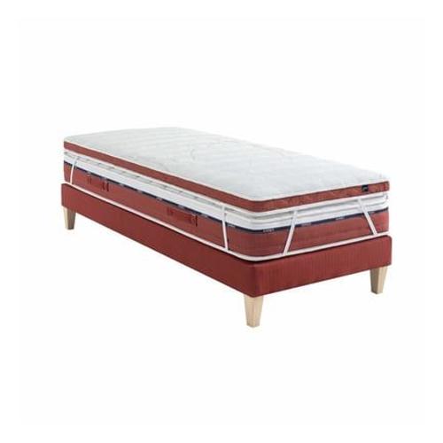 Someo - Surmatelas Latex Pulse Crépuscule - Blanc