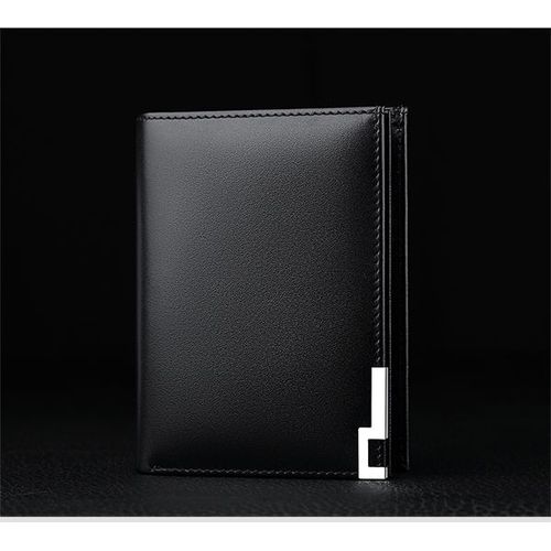 WIcomparaisons AMPOLO-Porte-cartes de visite en cuir véritable pour homme,portefeuille,poche zippée,sac à main,PL218